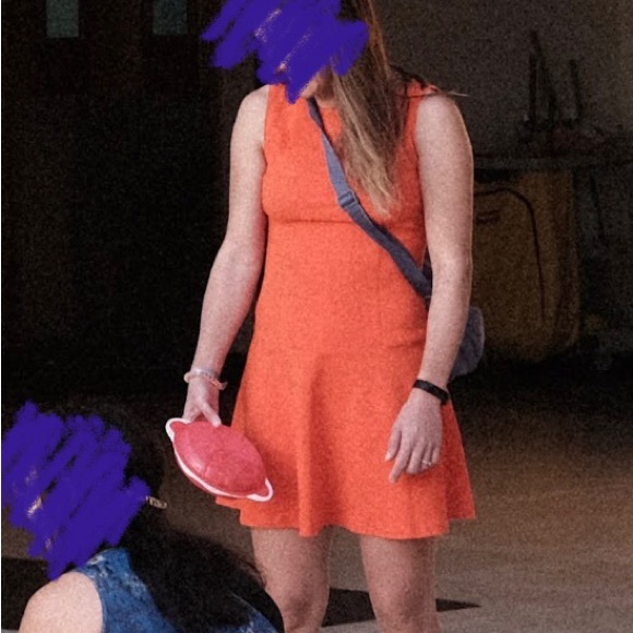 Orange Zara Mini Dress - Picture 6 of 7